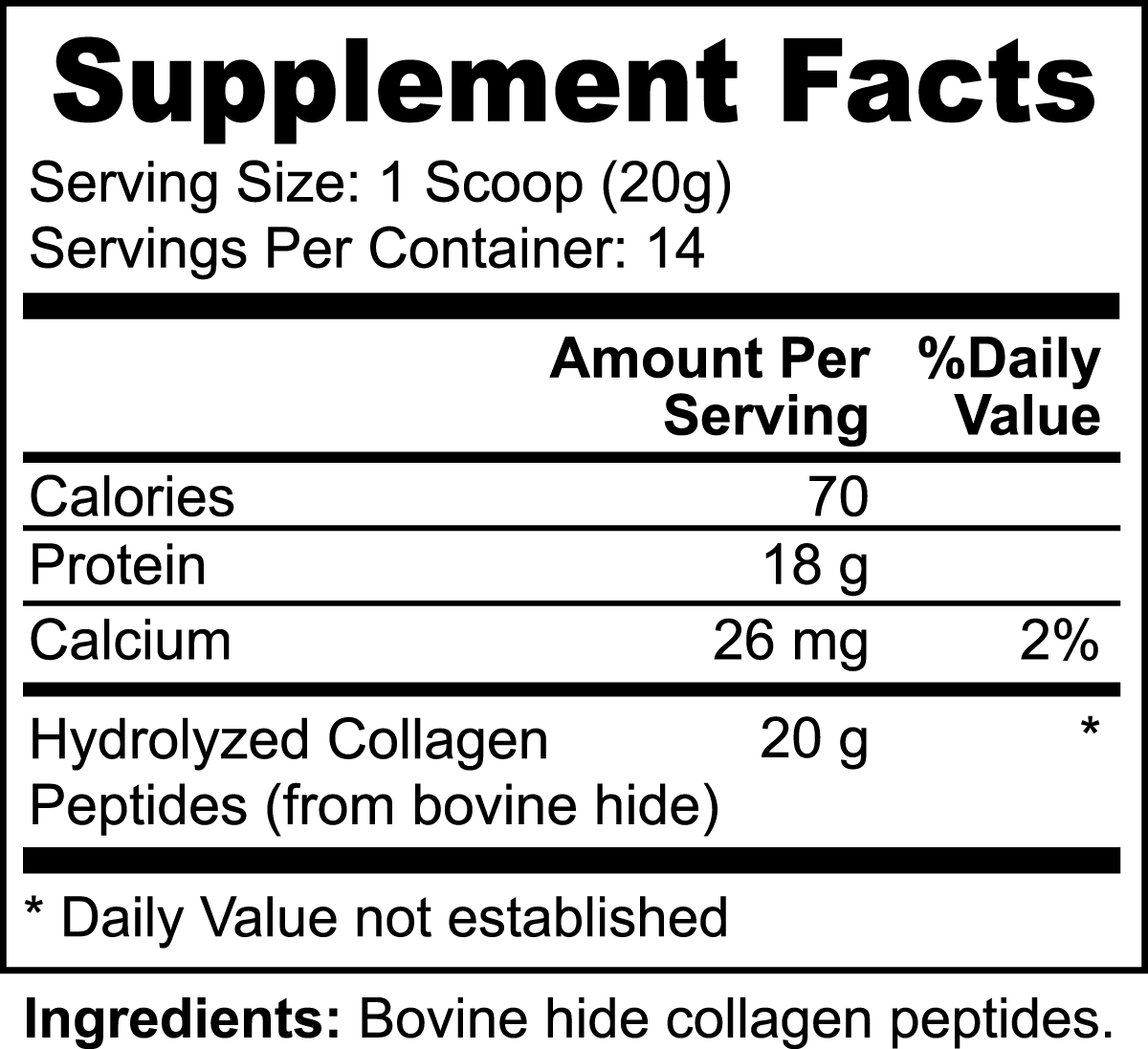 Elivital Collagen Peptides Protein